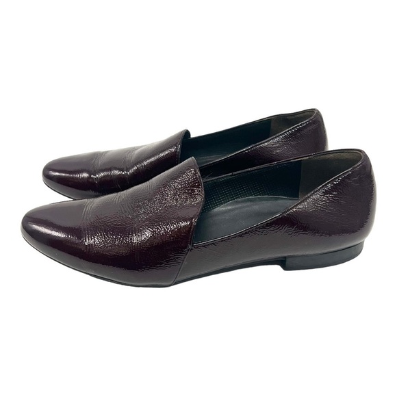 Paul Green Oxblood Patent Leather Slip On Loafer Flats Career Casual Women’s 10 - Picture 14 of 15